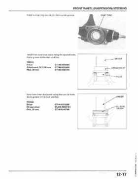 1998-2001 Honda Fourtrax Foreman TRX450S, TRX450ES Factory Service Manual, Page 237