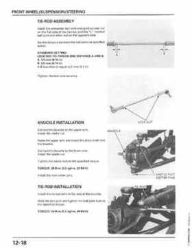 1998-2001 Honda Fourtrax Foreman TRX450S, TRX450ES Factory Service Manual, Page 238