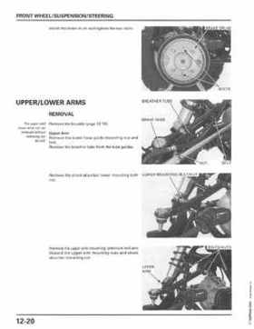 1998-2001 Honda Fourtrax Foreman TRX450S, TRX450ES Factory Service Manual, Page 240