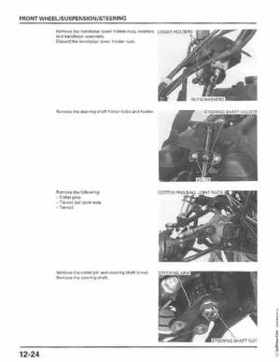 1998-2001 Honda Fourtrax Foreman TRX450S, TRX450ES Factory Service Manual, Page 244
