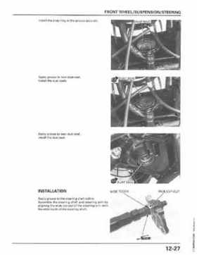 1998-2001 Honda Fourtrax Foreman TRX450S, TRX450ES Factory Service Manual, Page 247
