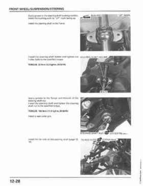 1998-2001 Honda Fourtrax Foreman TRX450S, TRX450ES Factory Service Manual, Page 248