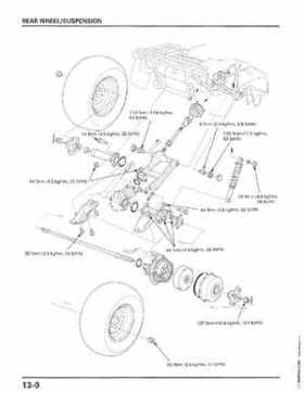 1998-2001 Honda Fourtrax Foreman TRX450S, TRX450ES Factory Service Manual, Page 251