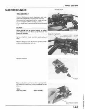 1998-2001 Honda Fourtrax Foreman TRX450S, TRX450ES Factory Service Manual, Page 266