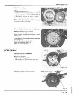 1998-2001 Honda Fourtrax Foreman TRX450S, TRX450ES Factory Service Manual, Page 276