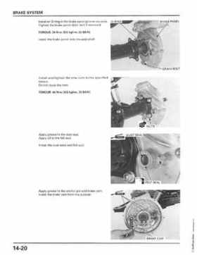 1998-2001 Honda Fourtrax Foreman TRX450S, TRX450ES Factory Service Manual, Page 281