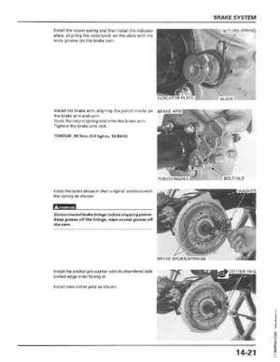 1998-2001 Honda Fourtrax Foreman TRX450S, TRX450ES Factory Service Manual, Page 282