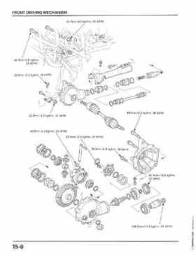 1998-2001 Honda Fourtrax Foreman TRX450S, TRX450ES Factory Service Manual, Page 286
