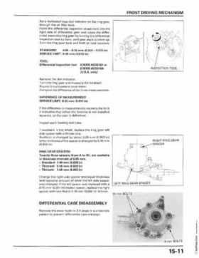 1998-2001 Honda Fourtrax Foreman TRX450S, TRX450ES Factory Service Manual, Page 297