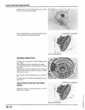 1998-2001 Honda Fourtrax Foreman TRX450S, TRX450ES Factory Service Manual, Page 298
