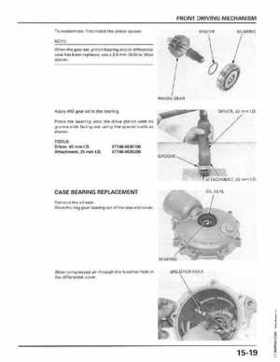 1998-2001 Honda Fourtrax Foreman TRX450S, TRX450ES Factory Service Manual, Page 305