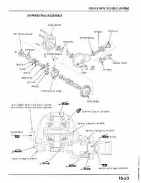 1998-2001 Honda Fourtrax Foreman TRX450S, TRX450ES Factory Service Manual, Page 309