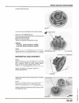 1998-2001 Honda Fourtrax Foreman TRX450S, TRX450ES Factory Service Manual, Page 311