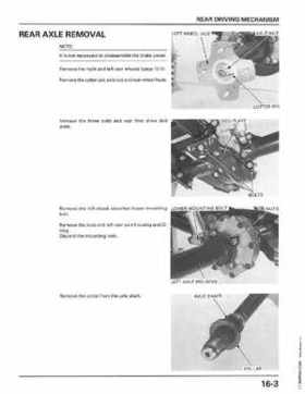1998-2001 Honda Fourtrax Foreman TRX450S, TRX450ES Factory Service Manual, Page 317