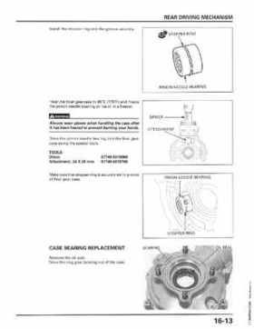 1998-2001 Honda Fourtrax Foreman TRX450S, TRX450ES Factory Service Manual, Page 327