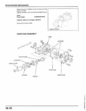 1998-2001 Honda Fourtrax Foreman TRX450S, TRX450ES Factory Service Manual, Page 330
