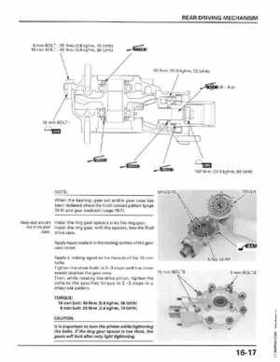 1998-2001 Honda Fourtrax Foreman TRX450S, TRX450ES Factory Service Manual, Page 331