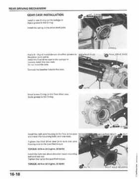 1998-2001 Honda Fourtrax Foreman TRX450S, TRX450ES Factory Service Manual, Page 332