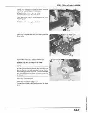 1998-2001 Honda Fourtrax Foreman TRX450S, TRX450ES Factory Service Manual, Page 335