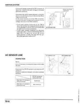 1998-2001 Honda Fourtrax Foreman TRX450S, TRX450ES Factory Service Manual, Page 353