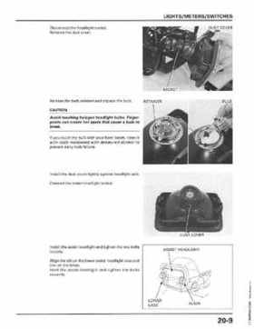 1998-2001 Honda Fourtrax Foreman TRX450S, TRX450ES Factory Service Manual, Page 373