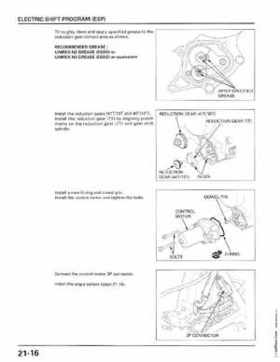 1998-2001 Honda Fourtrax Foreman TRX450S, TRX450ES Factory Service Manual, Page 398