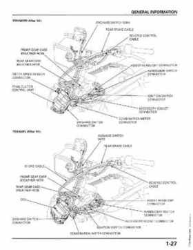 1998-2004 Honda Foreman 450 factory service manual, Page 31