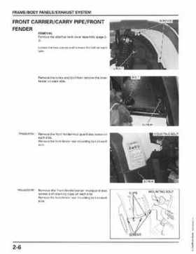 1998-2004 Honda Foreman 450 factory service manual, Page 50
