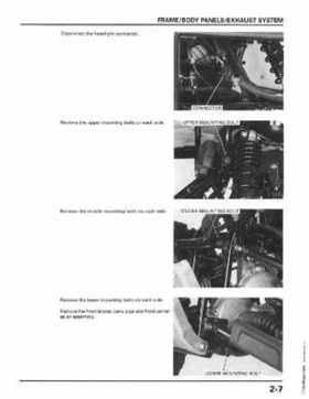 1998-2004 Honda Foreman 450 factory service manual, Page 51