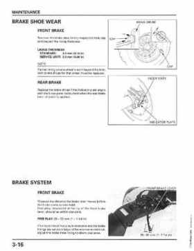 1998-2004 Honda Foreman 450 factory service manual, Page 78
