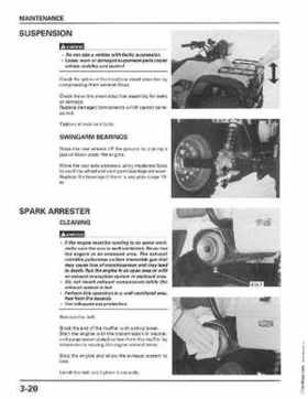 1998-2004 Honda Foreman 450 factory service manual, Page 82