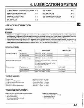 1998-2004 Honda Foreman 450 factory service manual, Page 86