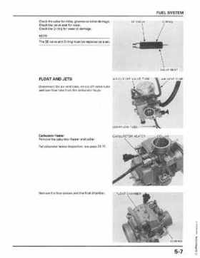 1998-2004 Honda Foreman 450 factory service manual, Page 105