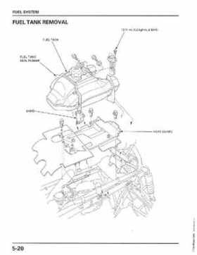 1998-2004 Honda Foreman 450 factory service manual, Page 118