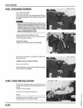 1998-2004 Honda Foreman 450 factory service manual, Page 120