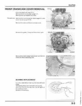 1998-2004 Honda Foreman 450 factory service manual, Page 165