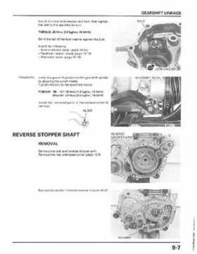 1998-2004 Honda Foreman 450 factory service manual, Page 189