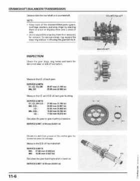 1998-2004 Honda Foreman 450 factory service manual, Page 215