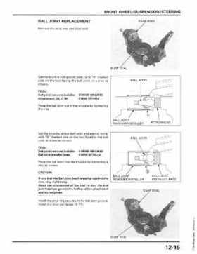 1998-2004 Honda Foreman 450 factory service manual, Page 245