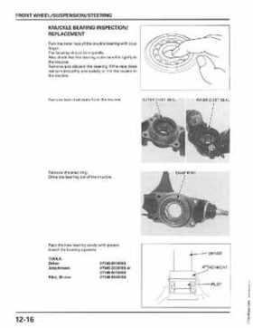 1998-2004 Honda Foreman 450 factory service manual, Page 246