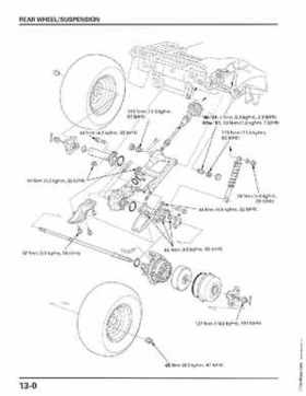1998-2004 Honda Foreman 450 factory service manual, Page 261