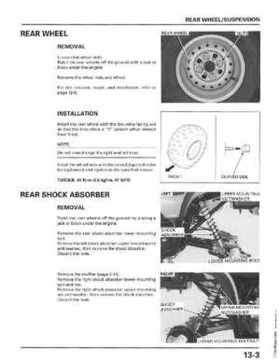 1998-2004 Honda Foreman 450 factory service manual, Page 264