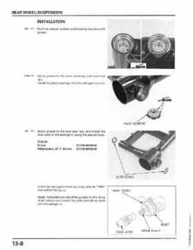 1998-2004 Honda Foreman 450 factory service manual, Page 269