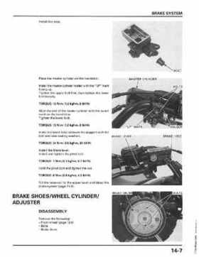 1998-2004 Honda Foreman 450 factory service manual, Page 279
