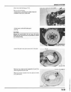1998-2004 Honda Foreman 450 factory service manual, Page 281