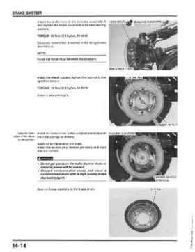 1998-2004 Honda Foreman 450 factory service manual, Page 286