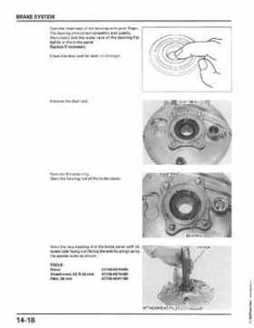 1998-2004 Honda Foreman 450 factory service manual, Page 290
