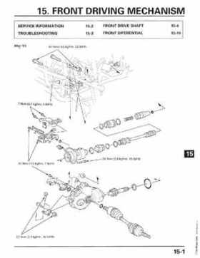 1998-2004 Honda Foreman 450 factory service manual, Page 298