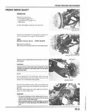 1998-2004 Honda Foreman 450 factory service manual, Page 302
