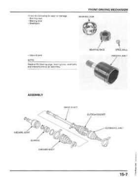 1998-2004 Honda Foreman 450 factory service manual, Page 304